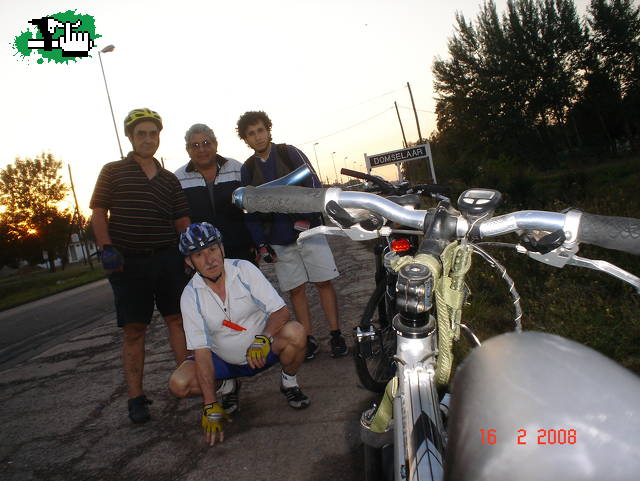 Los tres chiflados del pedal... A. Korn-Chascomus-A.Korn