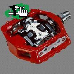 Pedales de plataforma Wellgo WPD 804 con calas