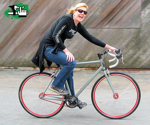 una bici simple pero con onda