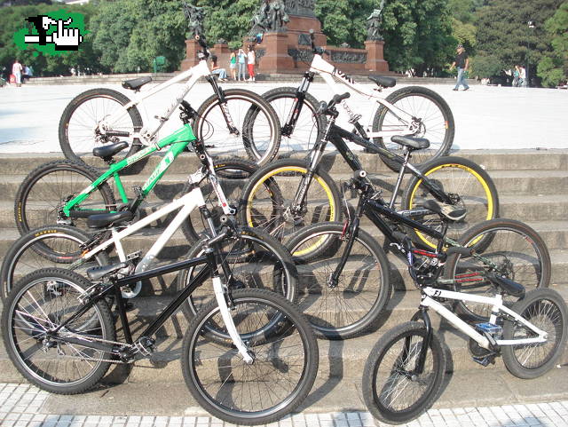 Nuestras bikes en sanmar