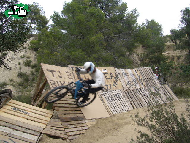 En el wallride con mi level