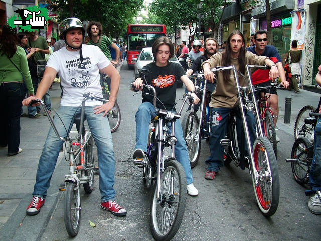 una familia chopper