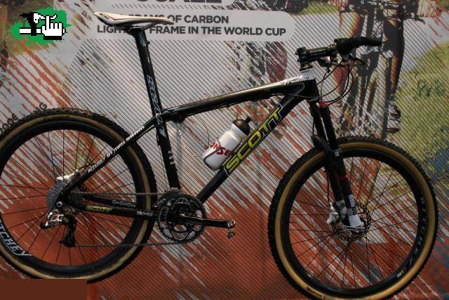 la mejor scott con componentes llamados ritchey
