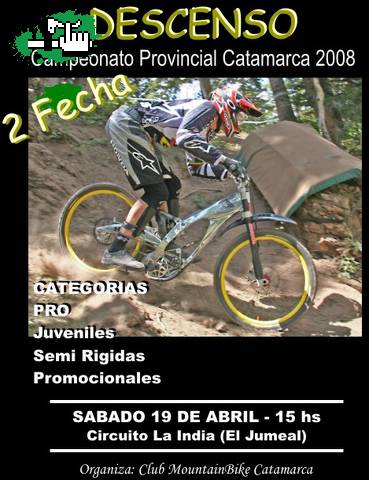 Carrera DH en Catamarca