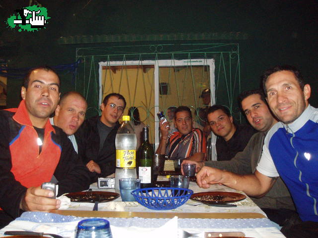 Locos del Pedal:nocturna de luna llena ahumada