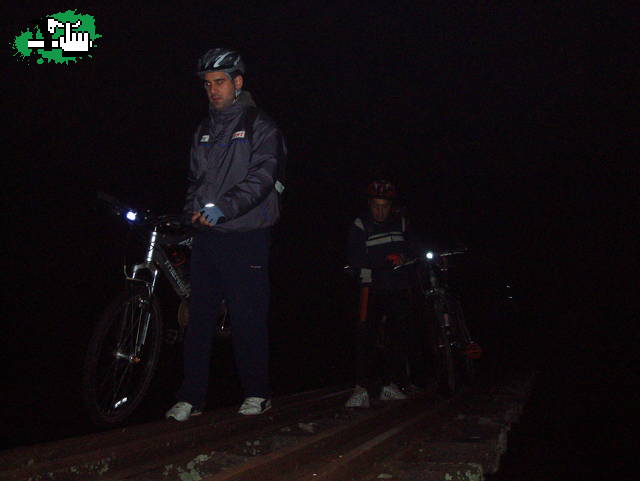 Locos del Pedal:nocturna de luna llena ahumada
