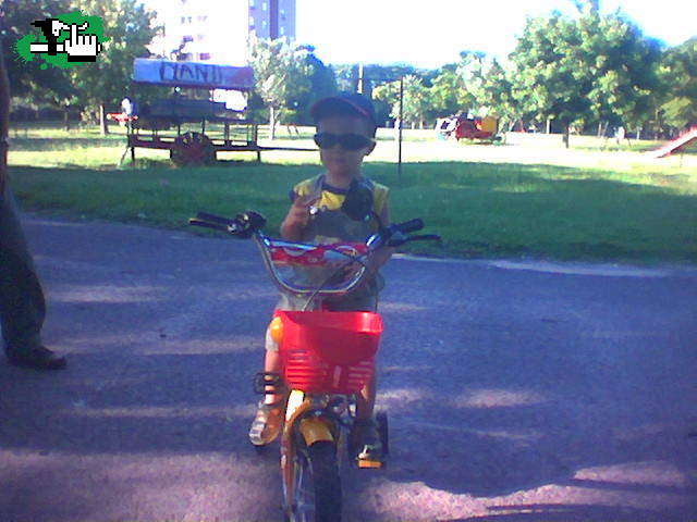 Agus y su bike