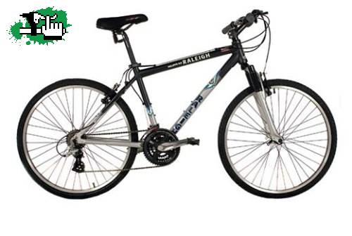 ME ROBARON UNA RALEIGH 2.0 NEGRA