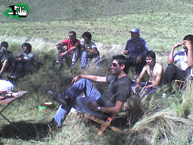 la previa antes de la carrera...