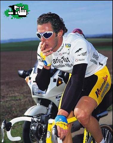 Este es un ciclista