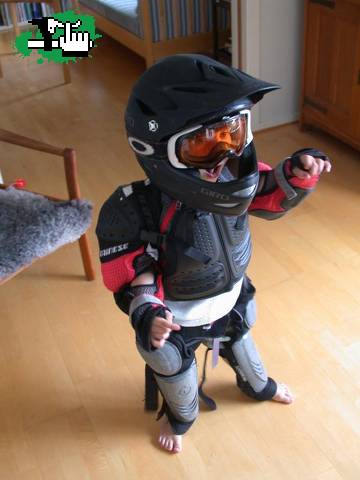 ta casi listo`para ir a la montaña!!!