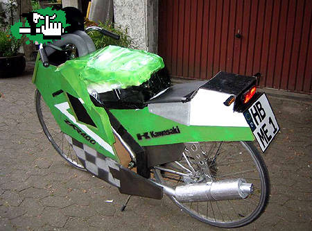 Mi moto...
