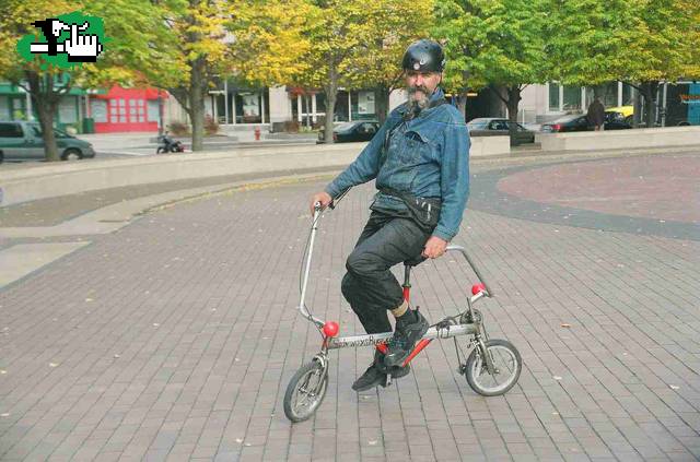 Sin bike el viejo!!