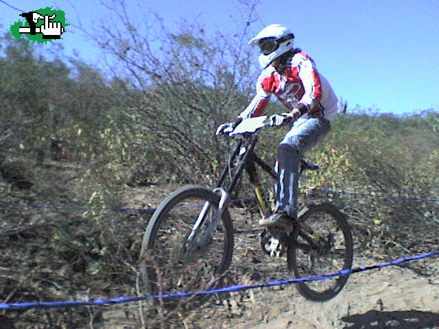 el flaco luis probando la giant...