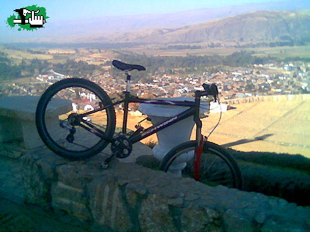 Disfrutando el paisaje