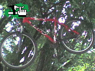 q maditos me colgaron la bike