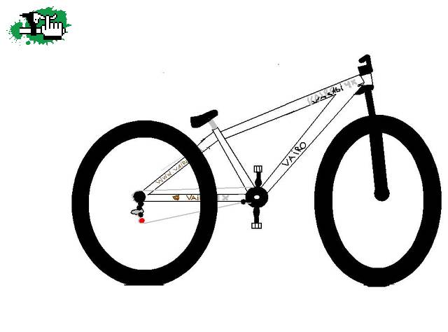 mi bike en el paint