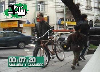 cunato dura una bici en la calle !