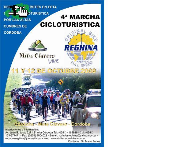 4ª Marcha Cicloturistica Cba - Mina Clavero - Cba