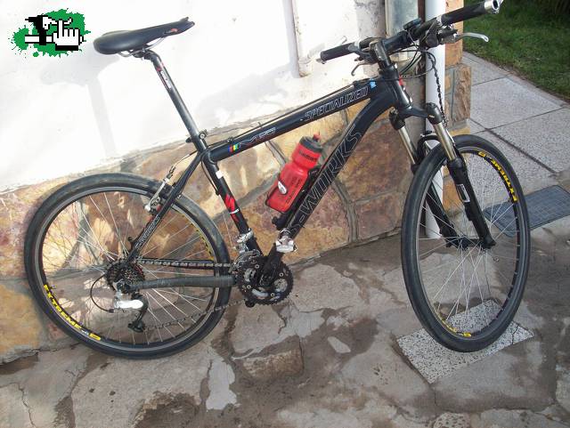 Mi bike... recien lavada!!