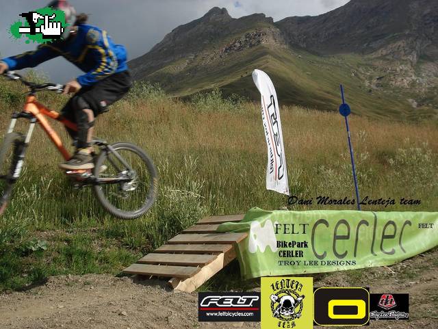 felt troy lee designs no code bike park cerler lenteja team dani morales
