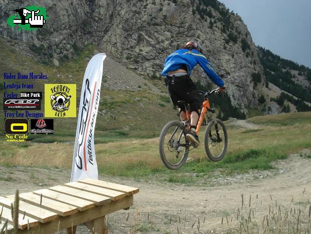 felt troy lee designs no code bike park cerler lenteja team dani morales