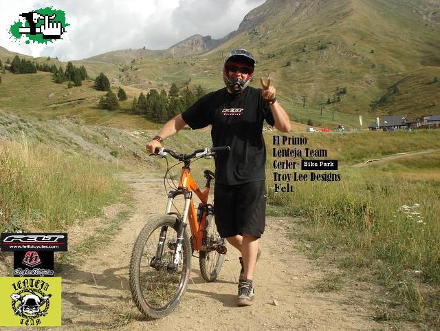 el primo bike park cerler felt troy lee designs lenteja team