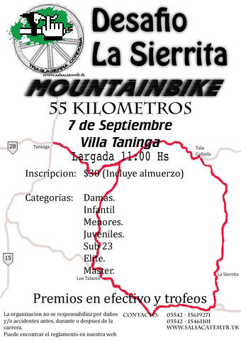 1° Desafio La Sierrita - MTB