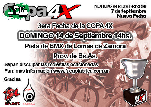 Nueva Fecha COPA 4X