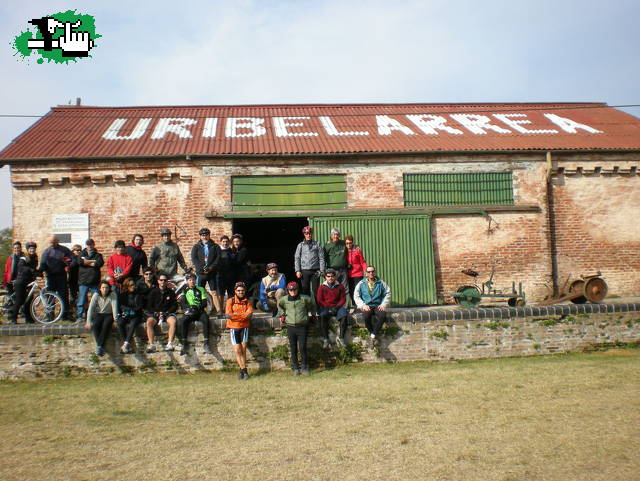 URIBELARREA - SPERATTI - ZAPIOLA - EMPALME LOBOS - URIBE. CON MERIENDA EN EL TAMBO CAPRINO VALLE DE 
