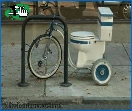 Bike inodoro.. jaja