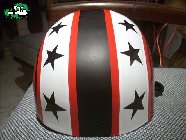 stuntman helmet!