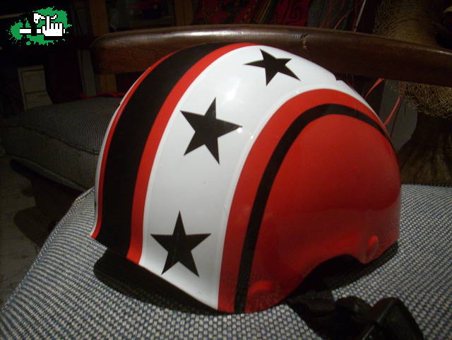 stuntman helmet!
