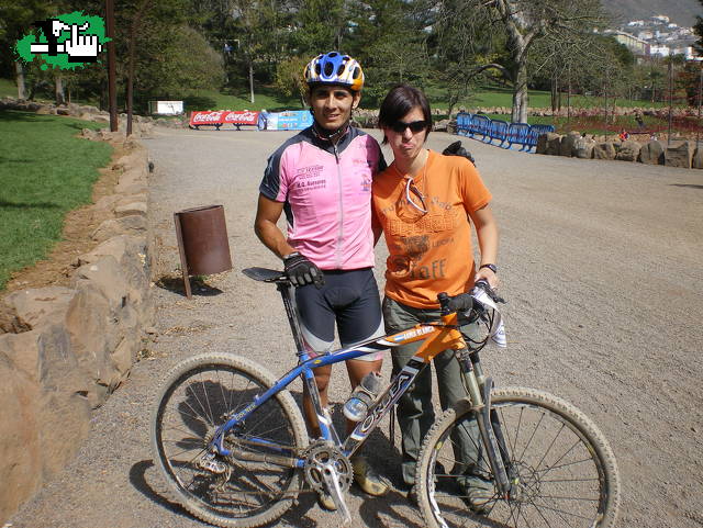 mi anterior bici, sol y yo