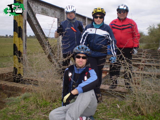 Los 3 chiflados del pedal: Relevamiento de vias Buchanan hasta ruta 2