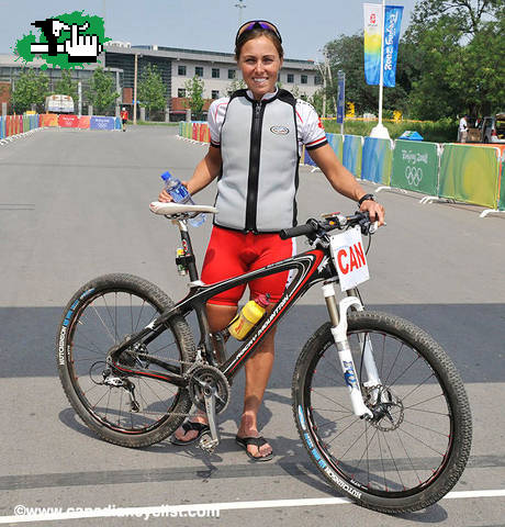 marie helene premont, bike by Rocky Mountain