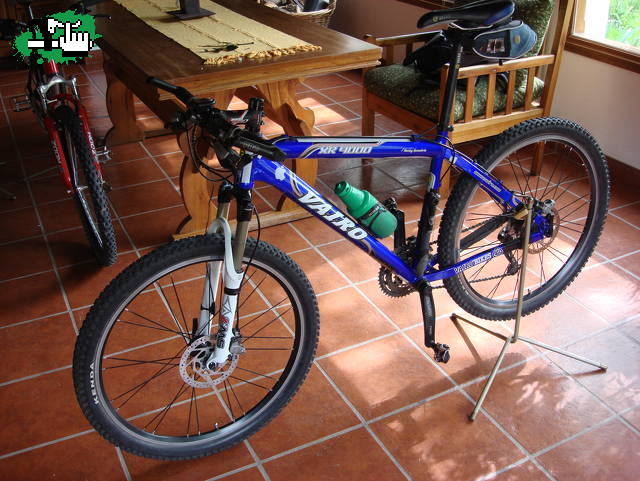 Mi bici con algunos cambios