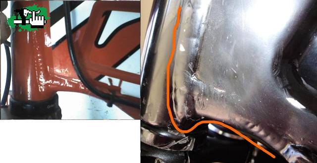 comparacion con soldadura oritinal