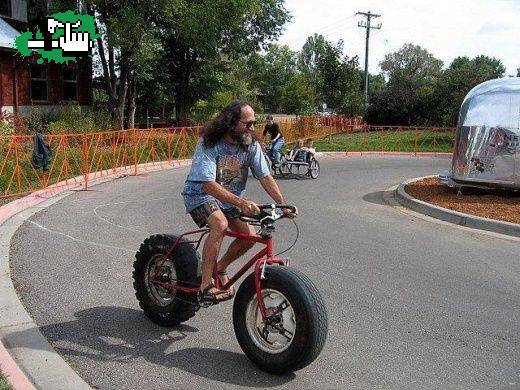 (Bicicletas raras) la bici cross real