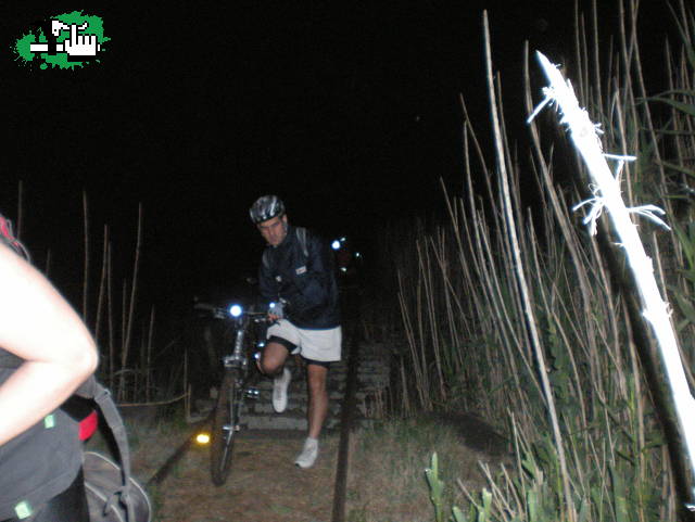 Locos del Pedal. Parte del trayecto de la nocturna. III