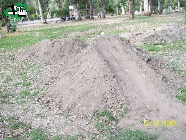 nuestra primera  dirt!