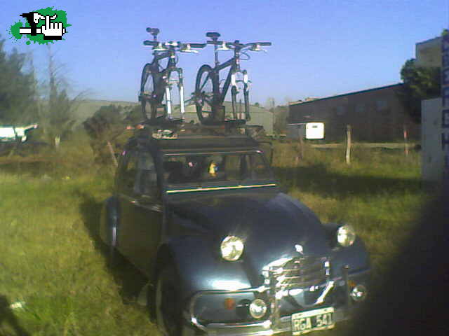 Mis dos pasiones.. el citro y la bike!!