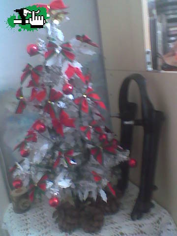 Ta pobre papa noel... :(