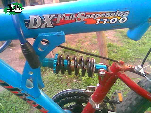 dx halley full suspencion 110