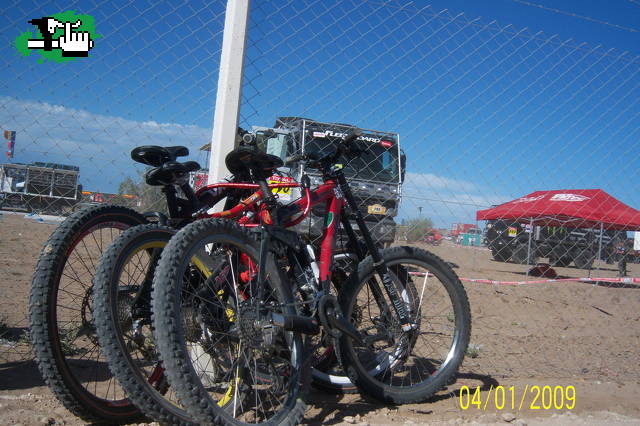 las nenas con el dakar