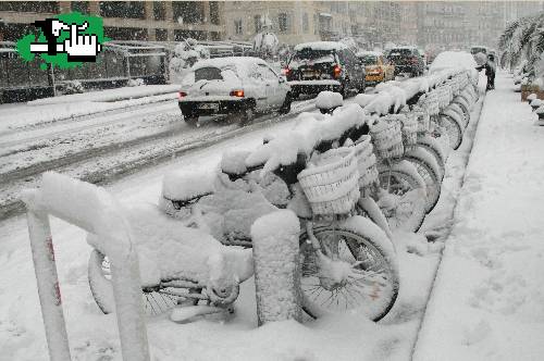 Se me freezo la bici!!!