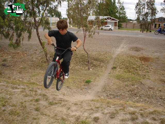 tirando one hander :P