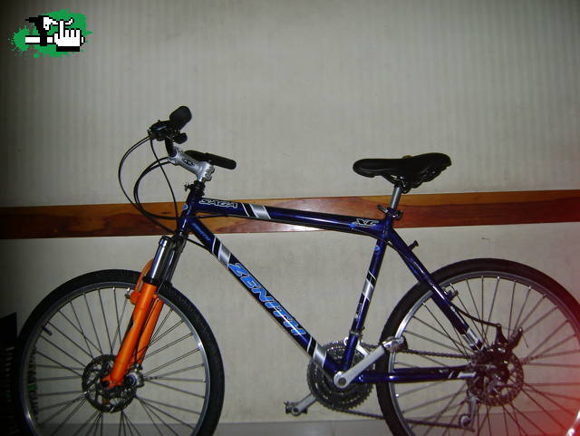 les presento mi bike