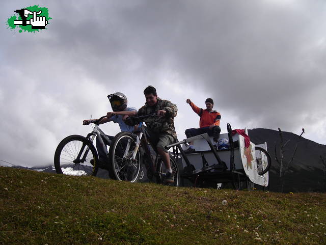 entrenando duro