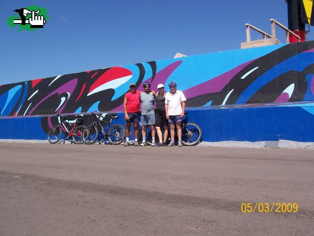 la barra en el mural